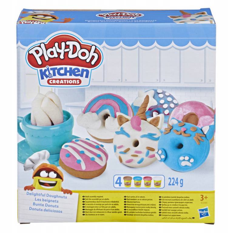 Play-Doh, zestaw kreatywny Kitchen Pączki E3344